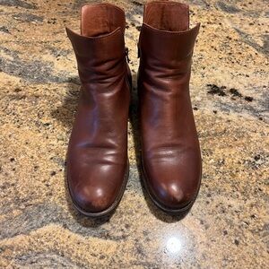 TAOS brown leather boots